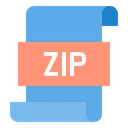 Free Archivo Zip Icono