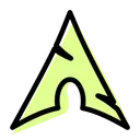 Free Archlinux Technology Logo Social Media Logo Icon