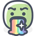 Free Arco Iris Emoji Smiley Icono