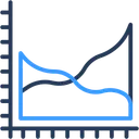 Free Area Chart Business And Finance Growth Icon