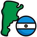 Free Argentina Flag  Icon