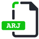 Free Arj File Compressed Icon