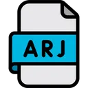 Free Arj Compressed File Icon