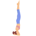 Free Arm Balance Pincha Mayurasana Yoga Icon