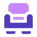 Free Armchair  Symbol