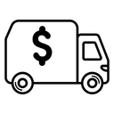 Free Armored Van Armored Automobile Bank Transport Icon
