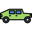 Free Army Car  Icon