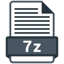 Free 7 Z Arquivo Formatos Ícone