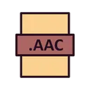 Free Arquivo Aac Aac Formato De Arquivo Ícone