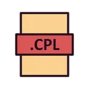Free Arquivo Cpl Cpl Formato De Arquivo Ícone