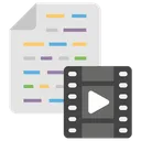 Free Arquivo De Video Video Codificador De Video Ícone