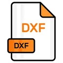 Free Dxf Arquivo Formato Ícone