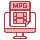 Free Arquivo mpg  Icon