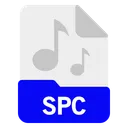 Free Spc Arquivo Formato Ícone