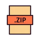 Free Arquivo Zip Zip Formato De Arquivo Ícone