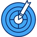 Free Arrow Bullseye Goal Icon