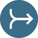 Free Arrow Direction Path Icon