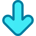 Free Arrow Down Icon