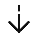 Free Arrow down  Icon