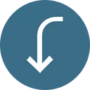 Free Arrow Arrows Down Icon