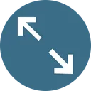 Free Arrow Arrows Two Icon