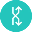 Free Arrow Arrows Up Icon