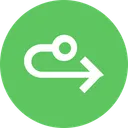 Free Arrow Arrows Way Icon