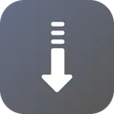 Free Arrow Direction Down Icon