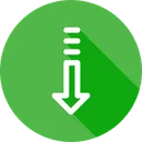 Free Arrow Direction Down Icon