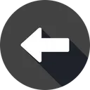 Free Arrow Direction Left Icon