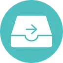 Free Arrow Email Inbox Icon