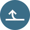 Free Arrow Arrows Straight Icon