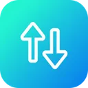 Free Arrow Direction Up Icon