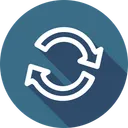 Free Arrow Sync Synchronize Icon