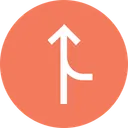 Free Arrow Arrows Merge Icon