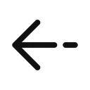 Free Arrow left  Icon