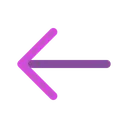 Free Arrow Left  Icon