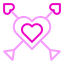 Free Arrow love  Icon