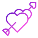 Free Arrow love  Icon