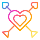 Free Arrow love  Icon