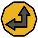 Free Arrow Sign  Icon