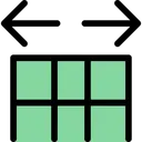 Free Arrow Table  Icon