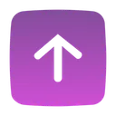 Free Arrow Up  Icon