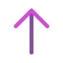 Free Arrow Up  Icon