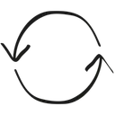 Free Arrows Backup Circle Icon
