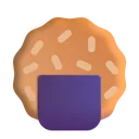 Free Biscoito Cor Ícone
