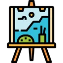 Free Painting Art Paint Canvas Tools Icon