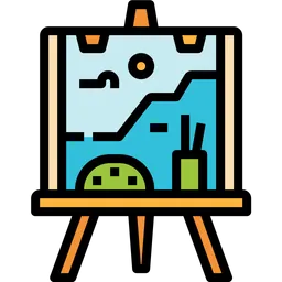 Free Art Board  Icon