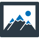 Free Art Work Designing Hill Station Icône