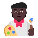 Free Flat Dark Icon